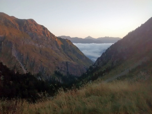 Early morning inversion at Restanca