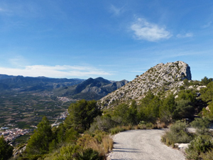 W end of Segaria ridge